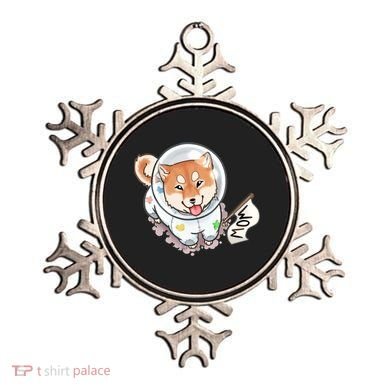 Shiba Inu Astronaut Cute Mom Ornament