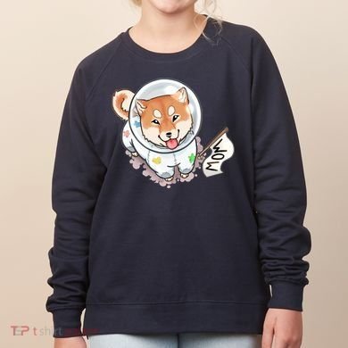 Shiba Inu Astronaut Cute Mom Women's Sweatshirt