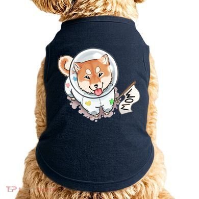 Shiba Inu Astronaut Cute Mom Doggie Tank