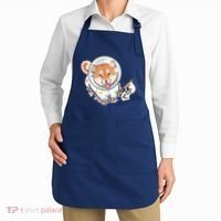 Shiba Inu Astronaut Cute Mom Apron thumb 2
