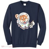 Shiba Inu Astronaut Cute Mom Sweatshirt thumb 0