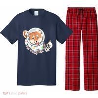 Shiba Inu Astronaut Cute Mom Pajama Set thumb 0