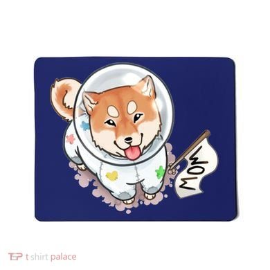 Shiba Inu Astronaut Cute Mom Mousepad
