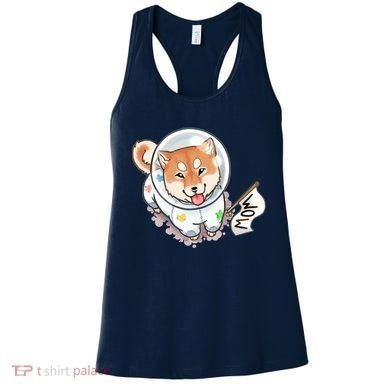 Shiba Inu Astronaut Cute Mom Women's Tank Top