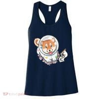 Shiba Inu Astronaut Cute Mom Women's Tank Top thumb 0
