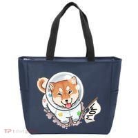 Shiba Inu Astronaut Cute Mom Tote Bag thumb 0