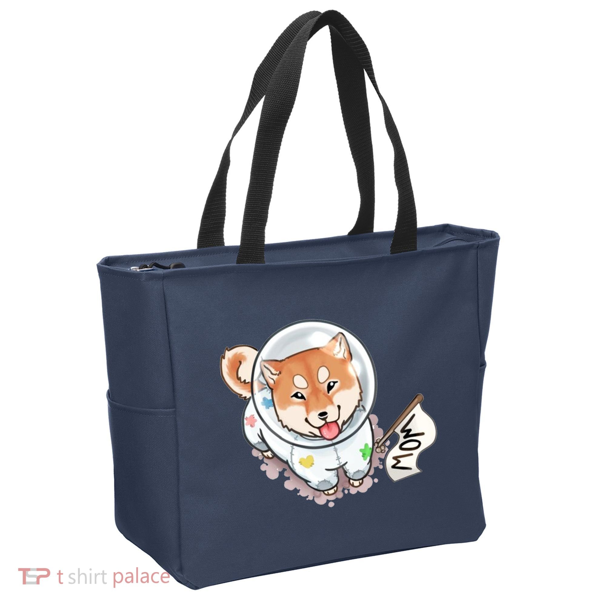 Shiba Inu Astronaut Cute Mom Tote Bag