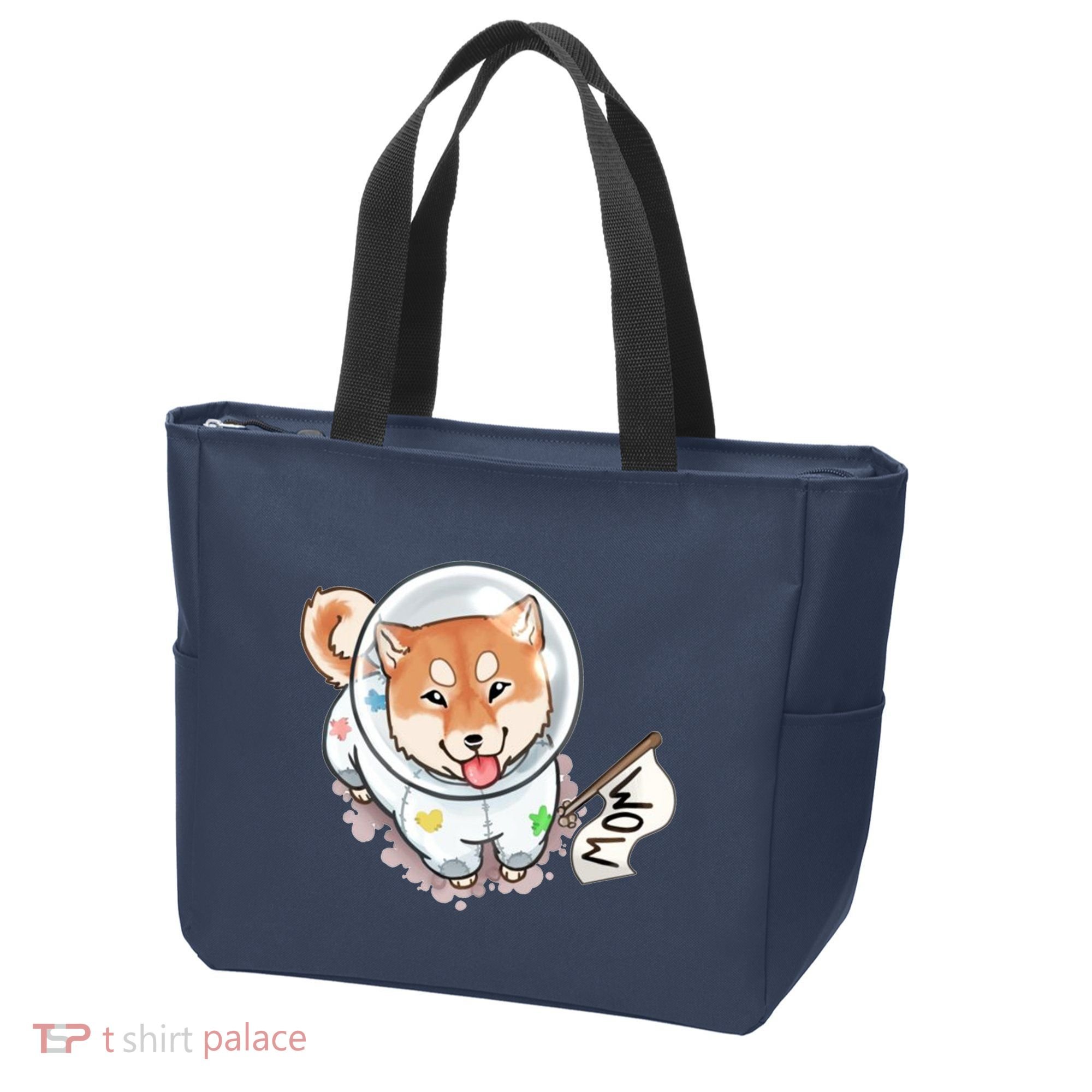 Shiba Inu Astronaut Cute Mom Tote Bag