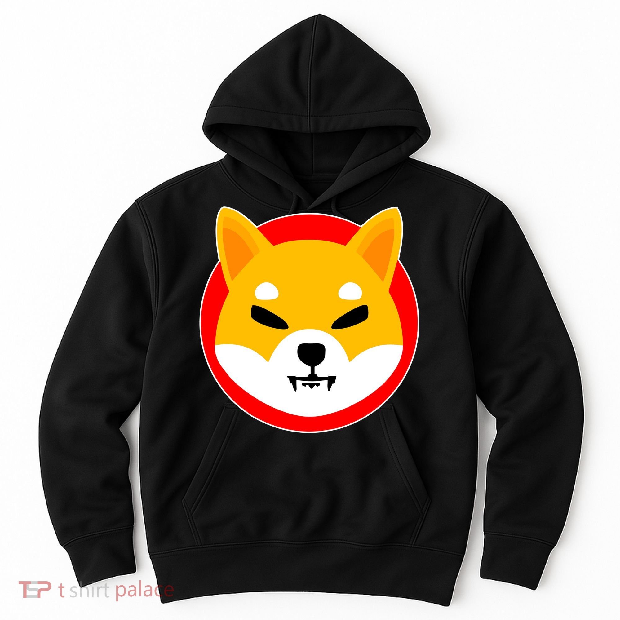 Shiba Inu SHIB Token Crypto Currency Logo Hoodie
