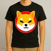 Shiba Inu SHIB Token Crypto Currency Logo T-Shirt thumb 3