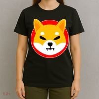 Shiba Inu SHIB Token Crypto Currency Logo T-Shirt thumb 4