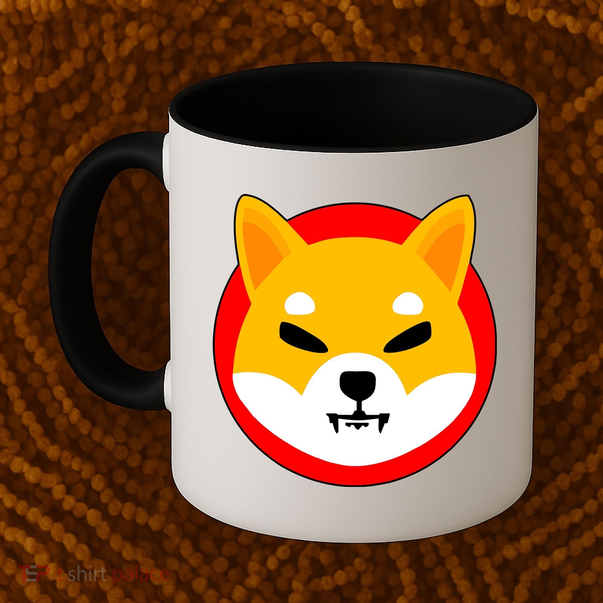 Shiba Inu SHIB Token Crypto Currency Logo Coffee Mug