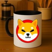 Shiba Inu SHIB Token Crypto Currency Logo Coffee Mug thumb 4