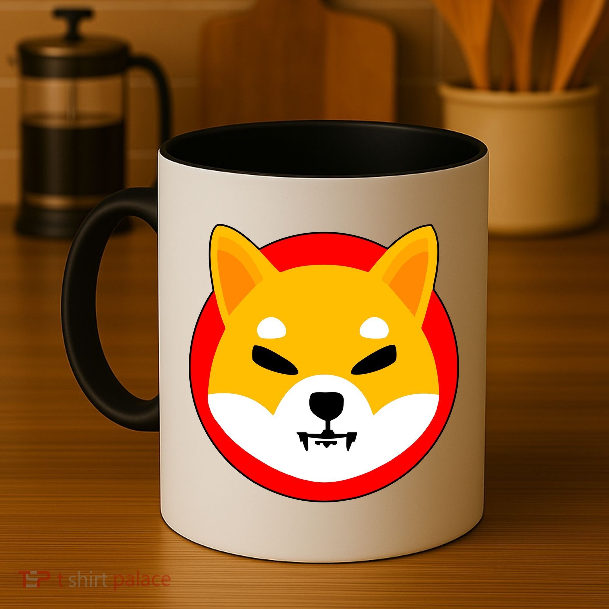 Shiba Inu SHIB Token Crypto Currency Logo Coffee Mug