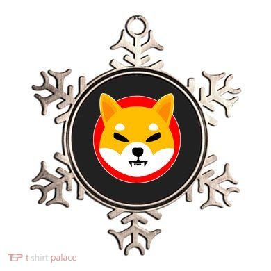 Shiba Inu SHIB Token Crypto Currency Logo Ornament