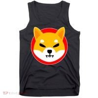 Shiba Inu SHIB Token Crypto Currency Logo Tank Top thumb 0