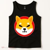 Shiba Inu SHIB Token Crypto Currency Logo Tank Top thumb 2