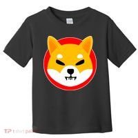 Shiba Inu SHIB Token Crypto Currency Logo Toddler T-Shirt thumb 0