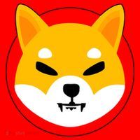 Shiba Inu SHIB Token Crypto Currency Logo Santa Hat thumb 1