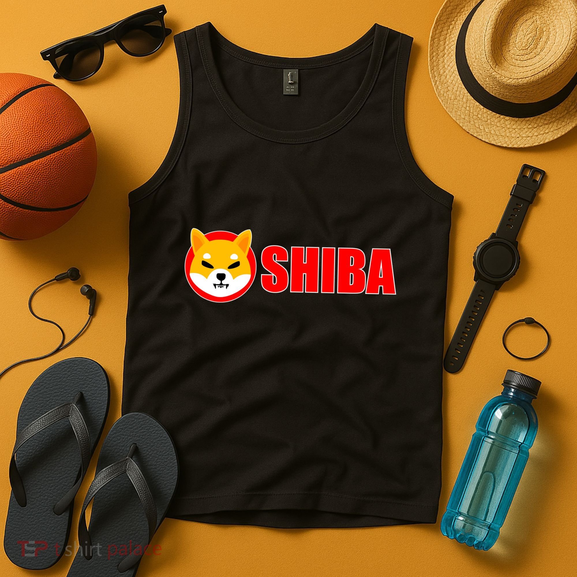 Shiba Inu Token Shib Crypto Currency Dogecoin Killer Tank Top