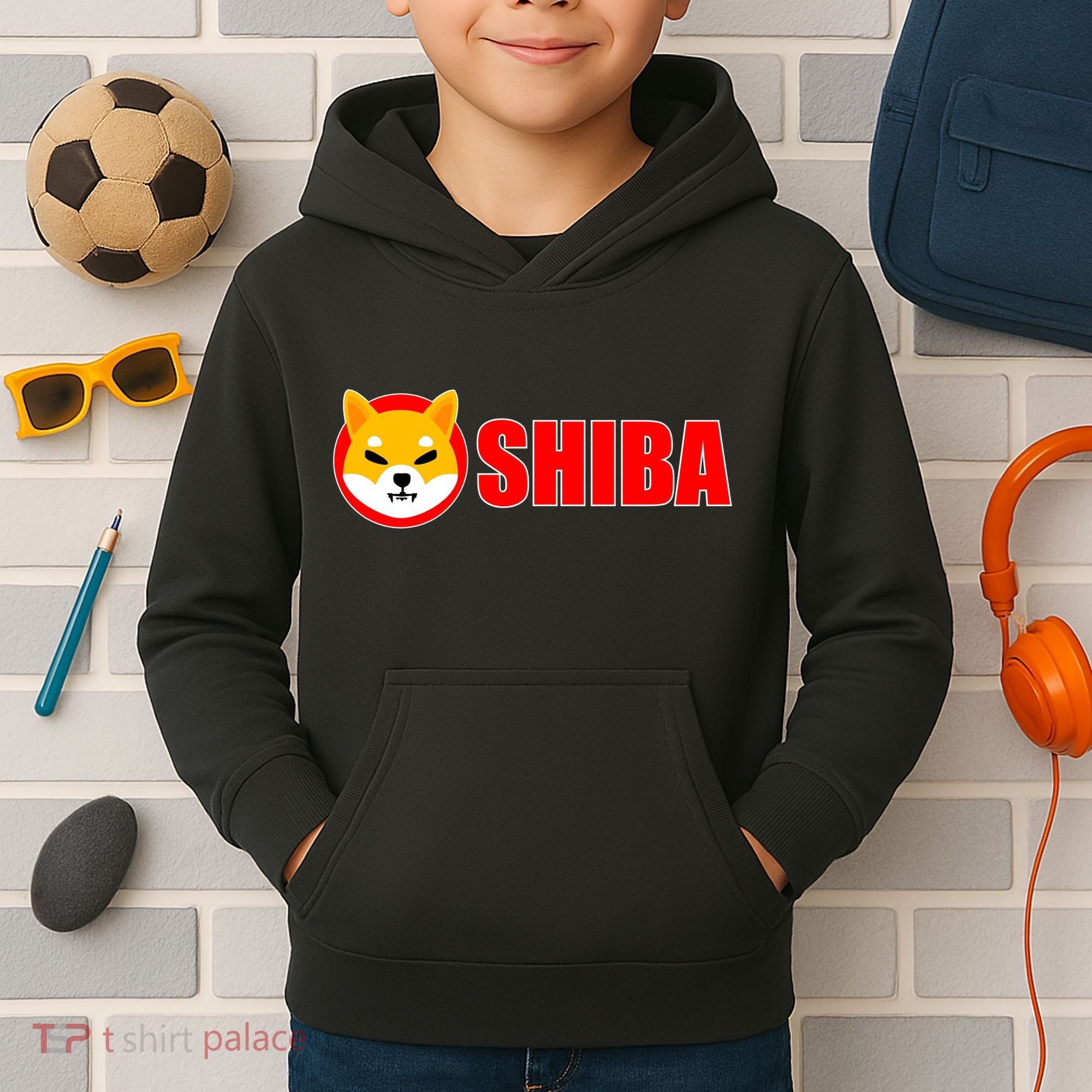 Shiba Inu Token Shib Crypto Currency Dogecoin Killer Kids Hoodie