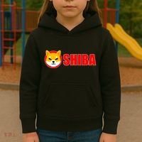 Shiba Inu Token Shib Crypto Currency Dogecoin Killer Kids Hoodie thumb 3