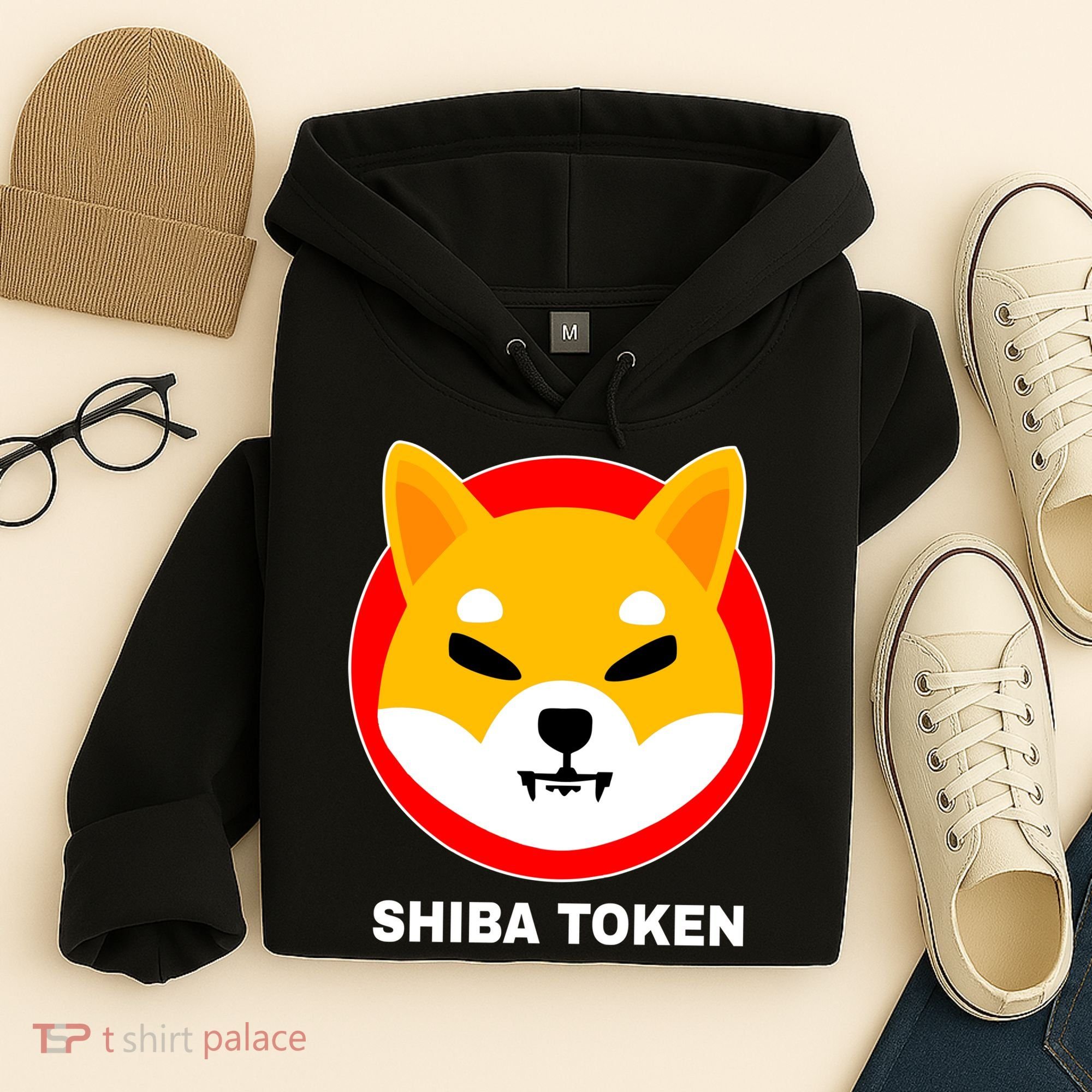 Shiba Token Shib Inu Dogecoin Killer Logo Crypto Hoodie
