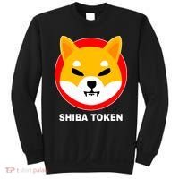 Shiba Token Shib Inu Dogecoin Killer Logo Crypto Sweatshirt thumb 0
