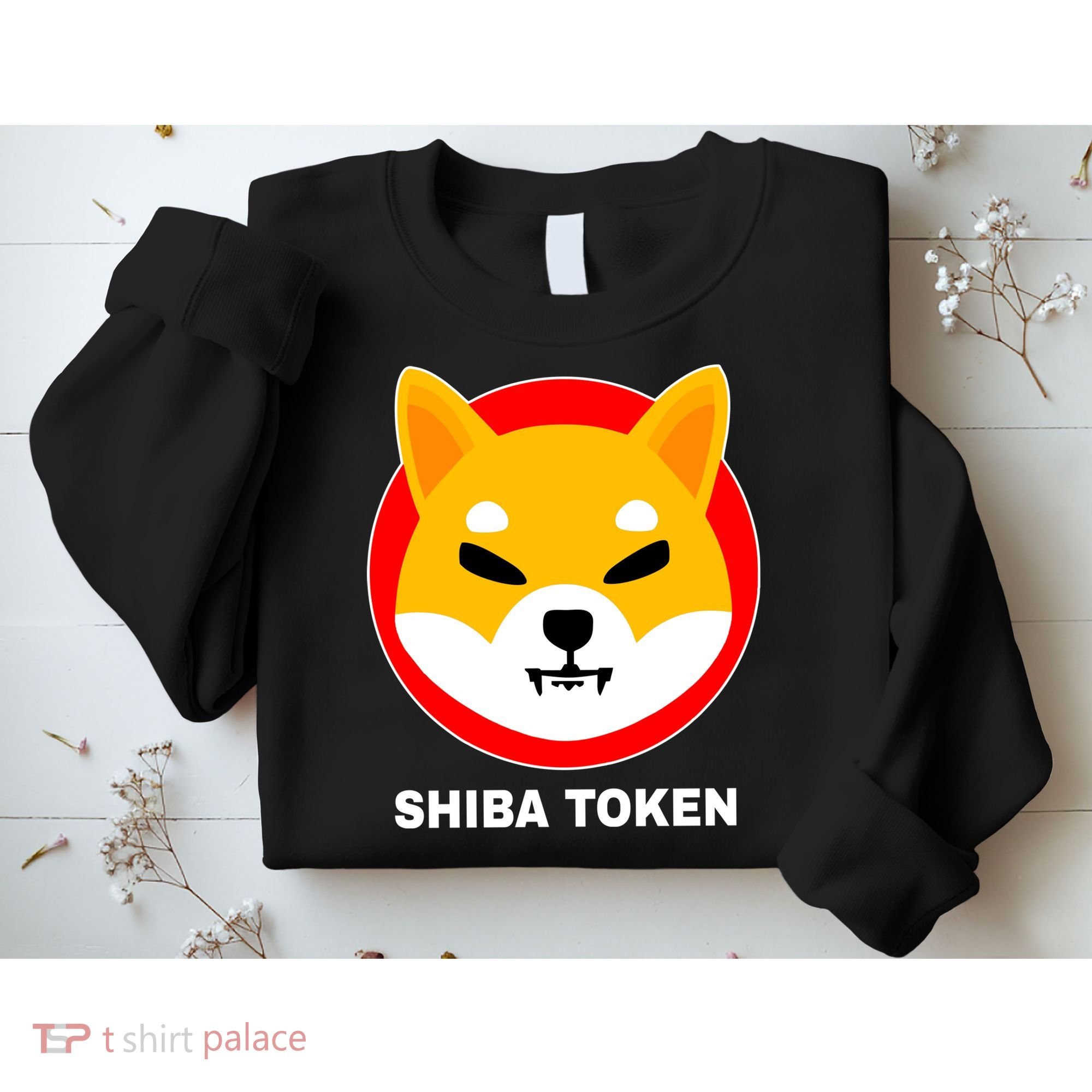 Shiba Token Shib Inu Dogecoin Killer Logo Crypto Sweatshirt