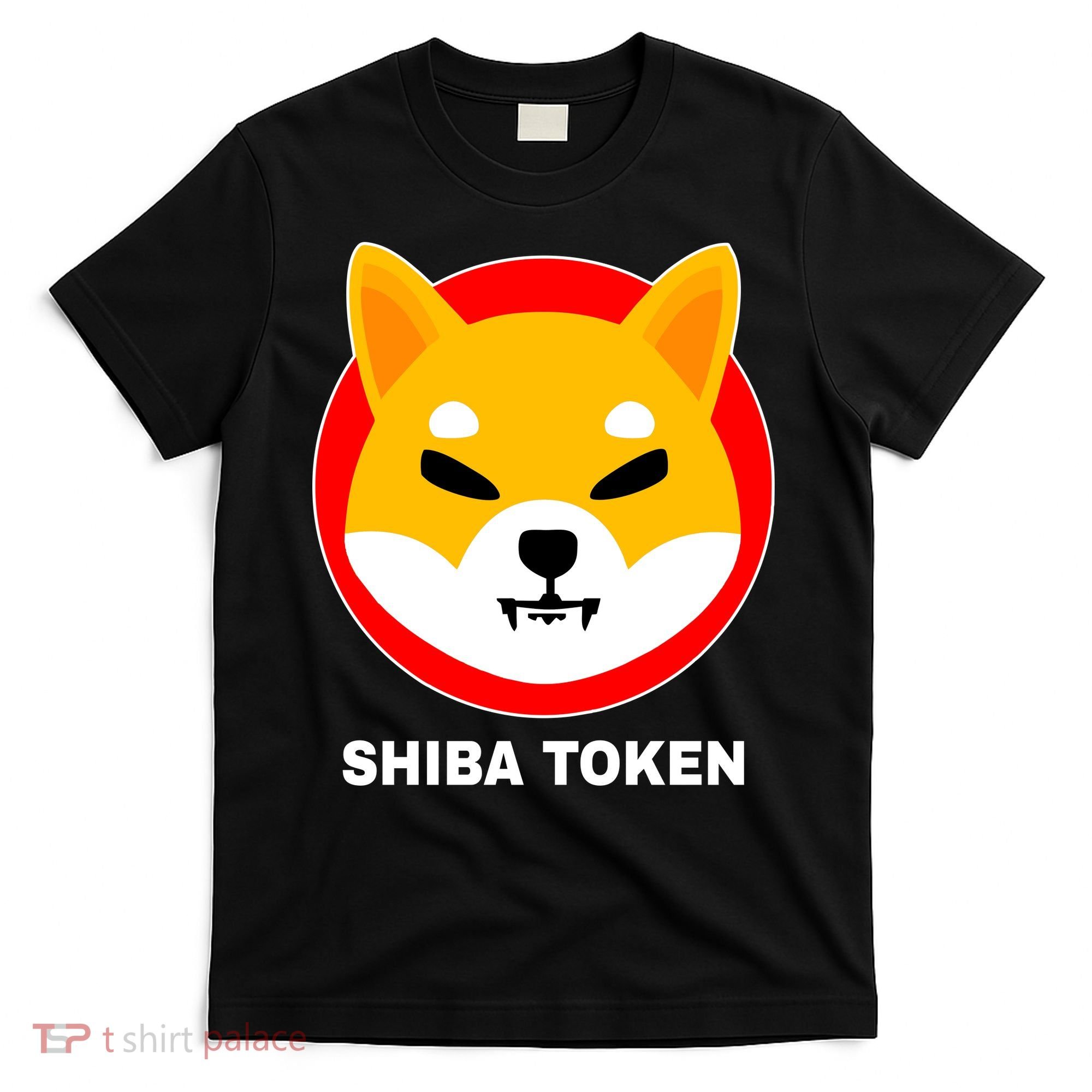 Shiba Token Shib Inu Dogecoin Killer Logo Crypto T-Shirt