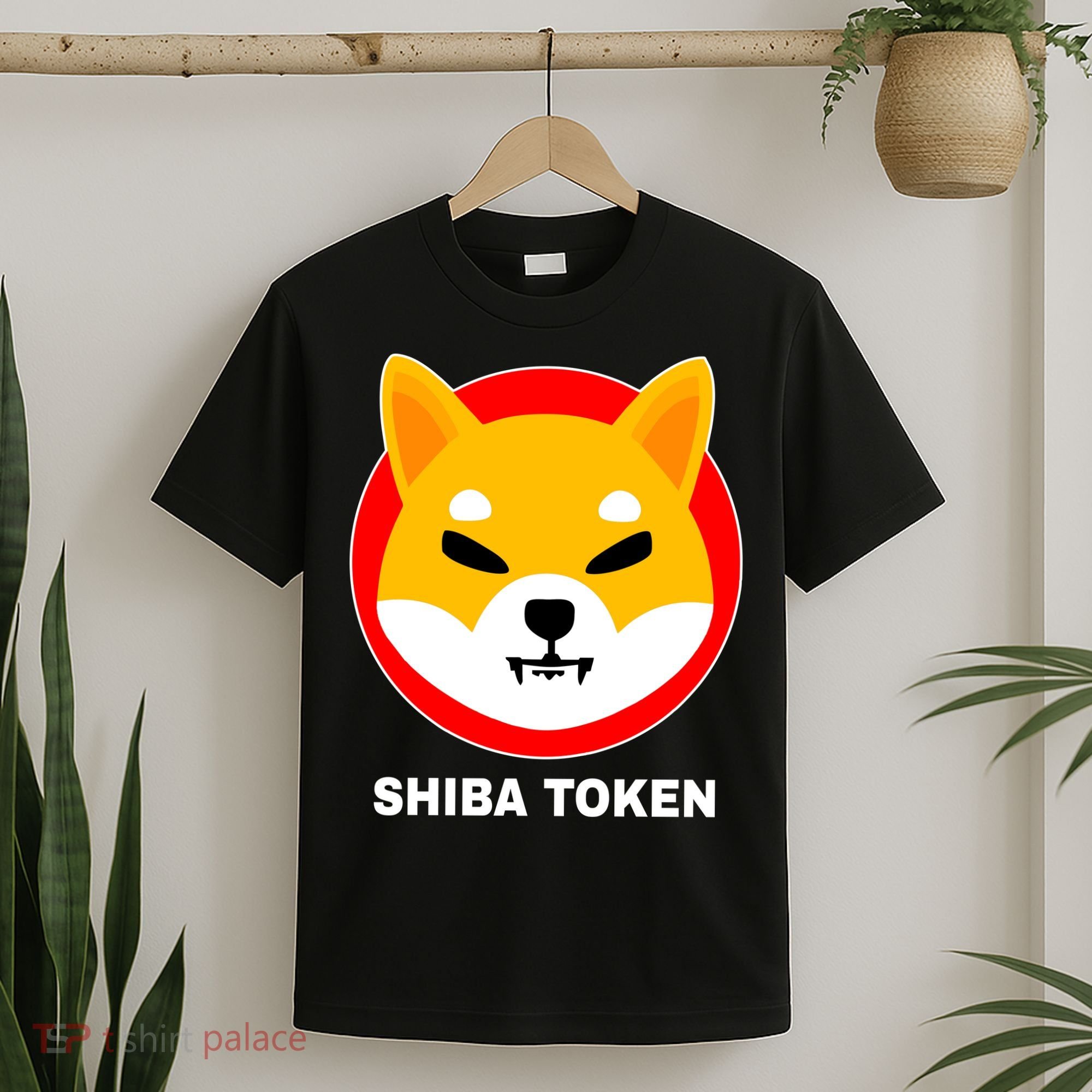 Shiba Token Shib Inu Dogecoin Killer Logo Crypto T-Shirt