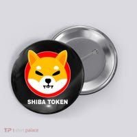 Shiba Token Shib Inu Dogecoin Killer Logo Crypto Button thumb 0
