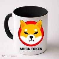 Shiba Token Shib Inu Dogecoin Killer Logo Crypto Coffee Mug thumb 0