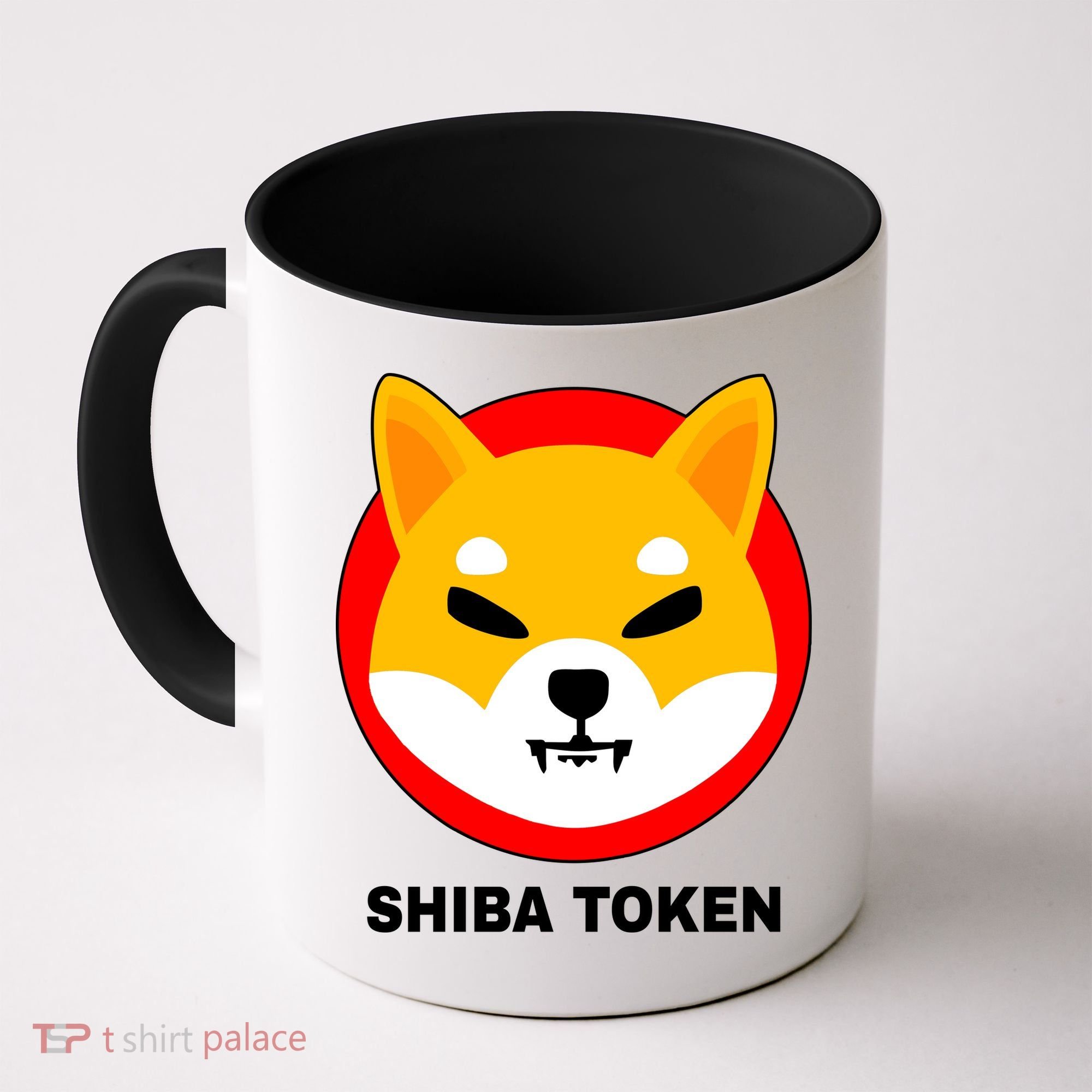 Shiba Token Shib Inu Dogecoin Killer Logo Crypto Coffee Mug