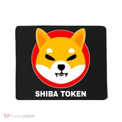 Shiba Token Shib Inu Dogecoin Killer Logo Crypto Mousepad