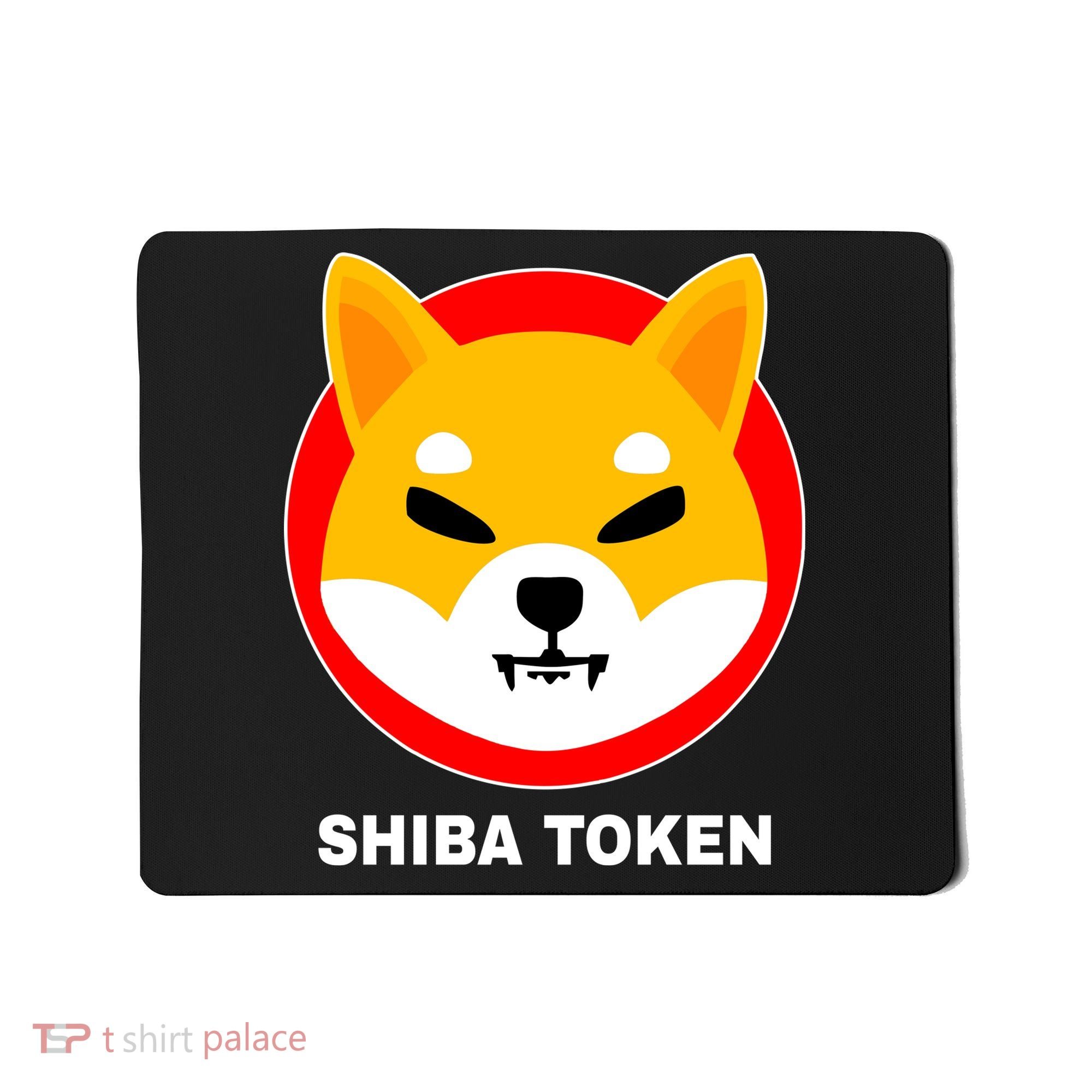 Shiba Token Shib Inu Dogecoin Killer Logo Crypto Mousepad
