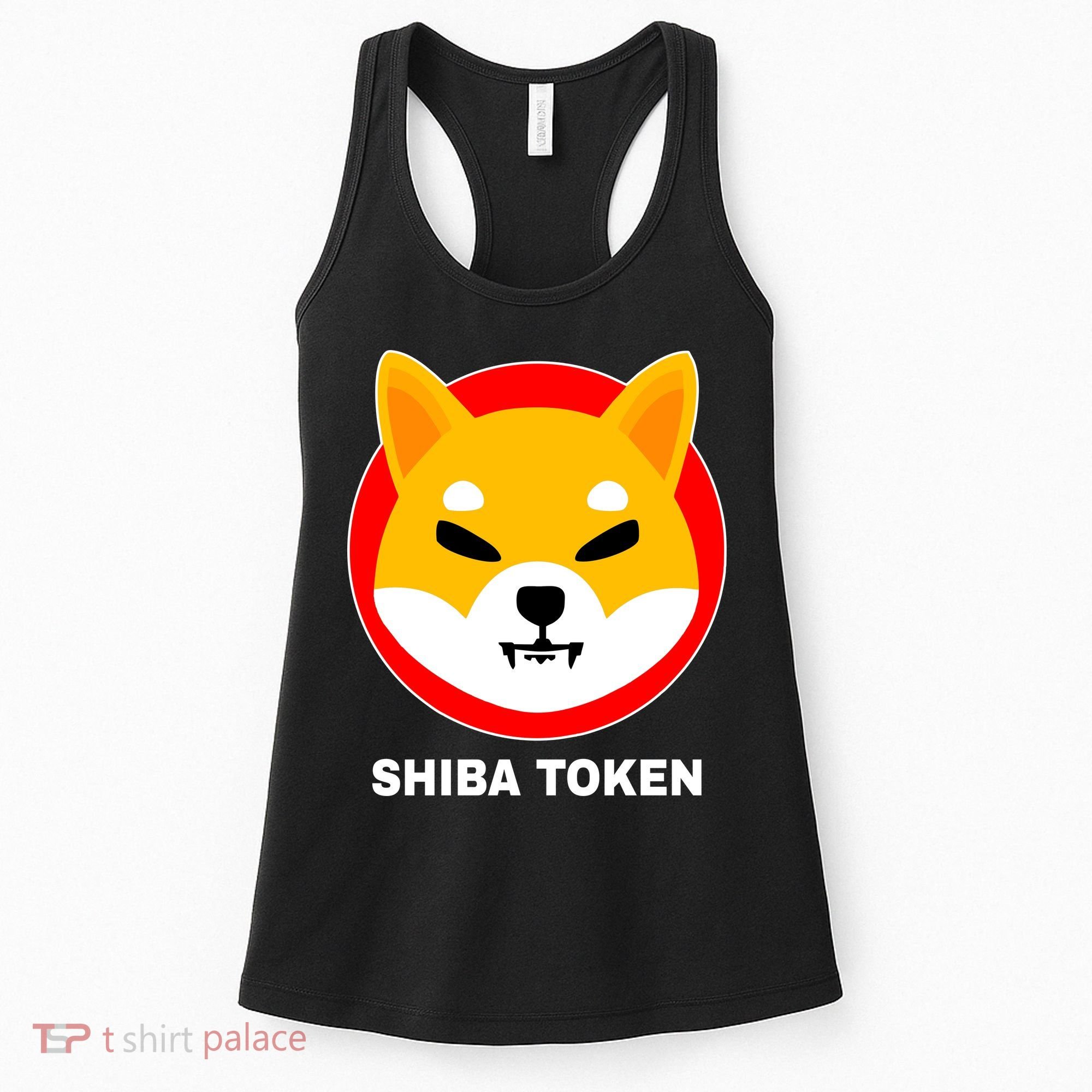 Shiba Token Shib Inu Dogecoin Killer Logo Crypto Women's Tank Top