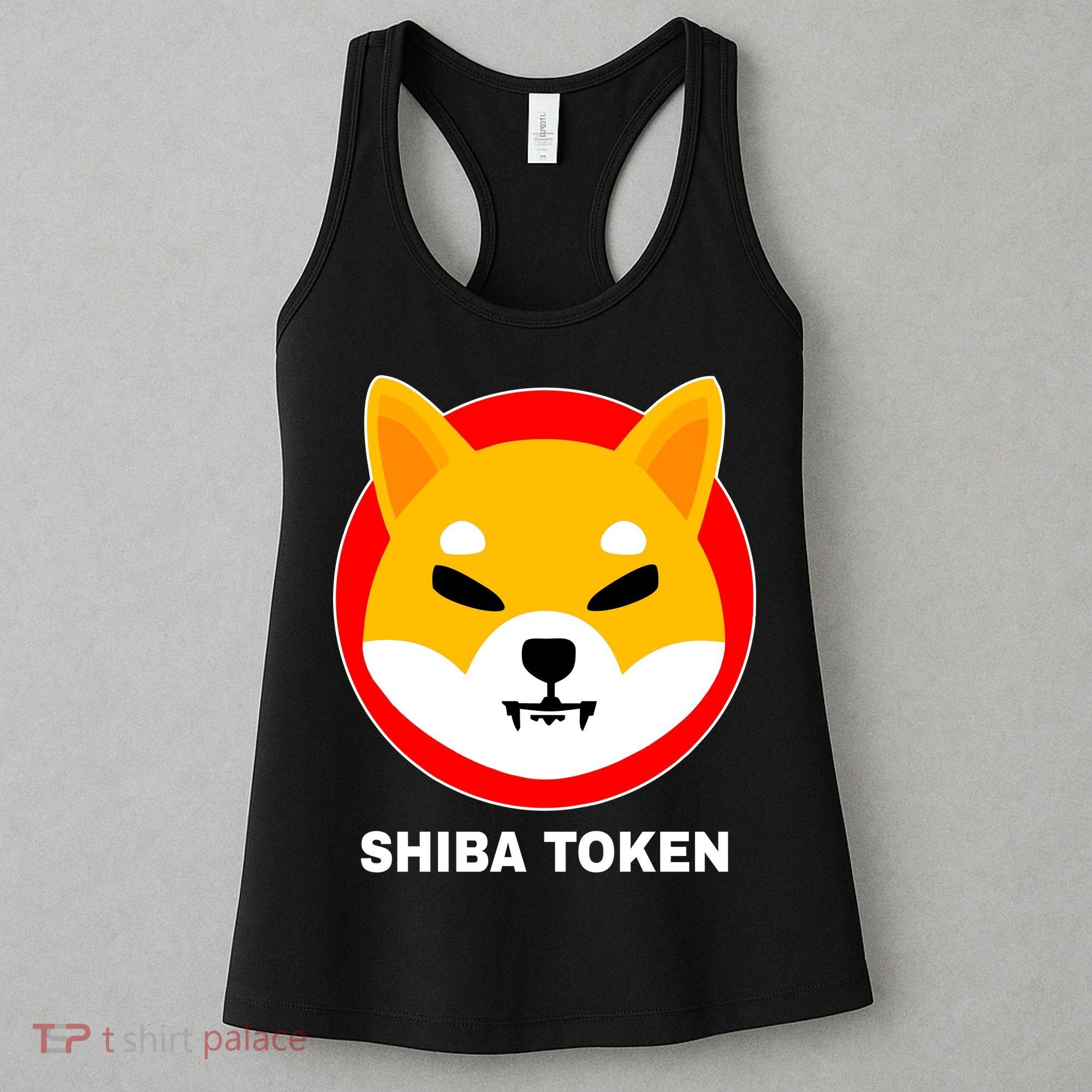 Shiba Token Shib Inu Dogecoin Killer Logo Crypto Women's Tank Top