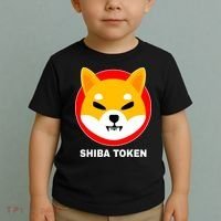 Shiba Token Shib Inu Dogecoin Killer Logo Crypto Toddler T-Shirt thumb 2