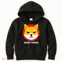 Shiba Token Shib Inu Dogecoin Killer Logo Crypto Kids Hoodie thumb 0