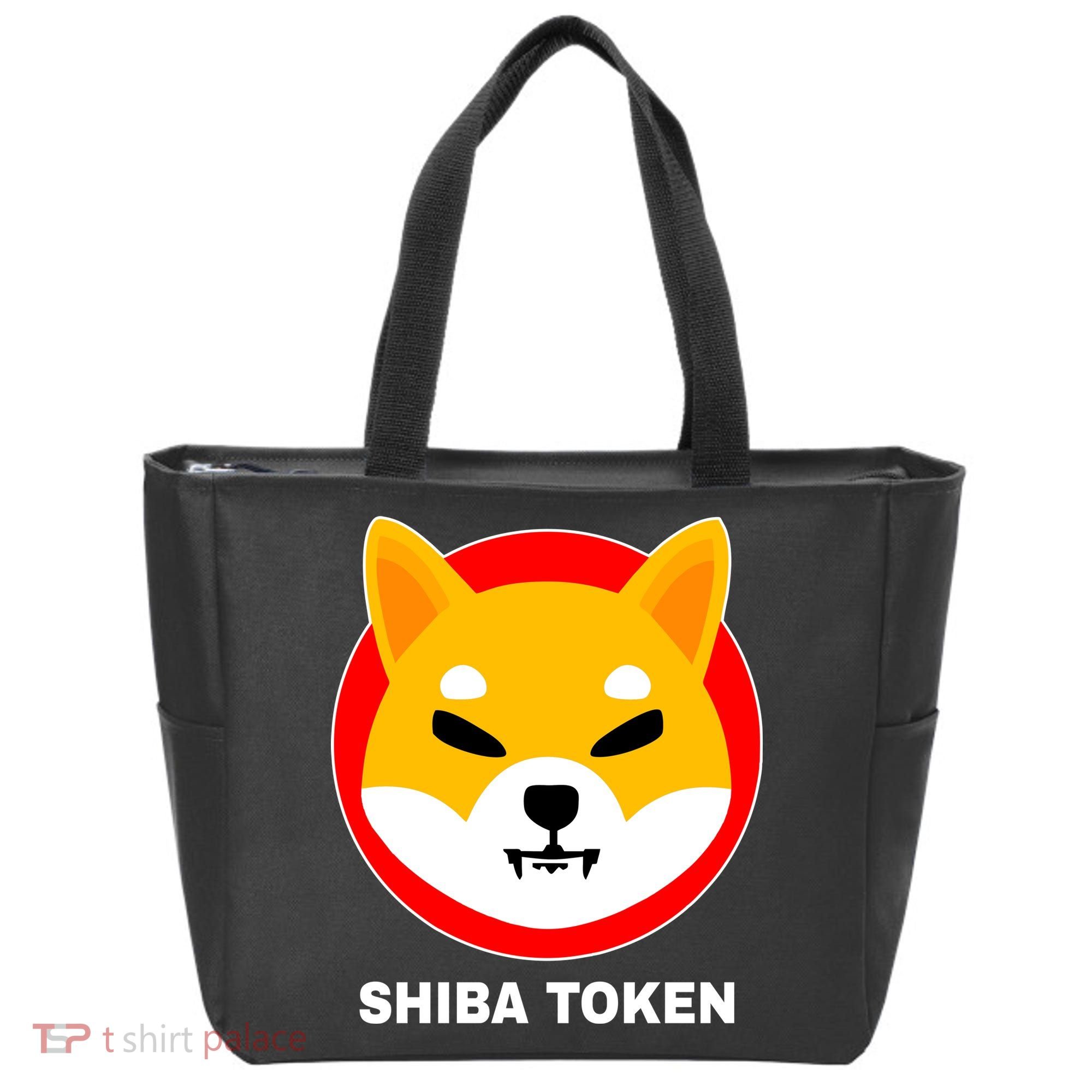Shiba Token Shib Inu Dogecoin Killer Logo Crypto Tote Bag