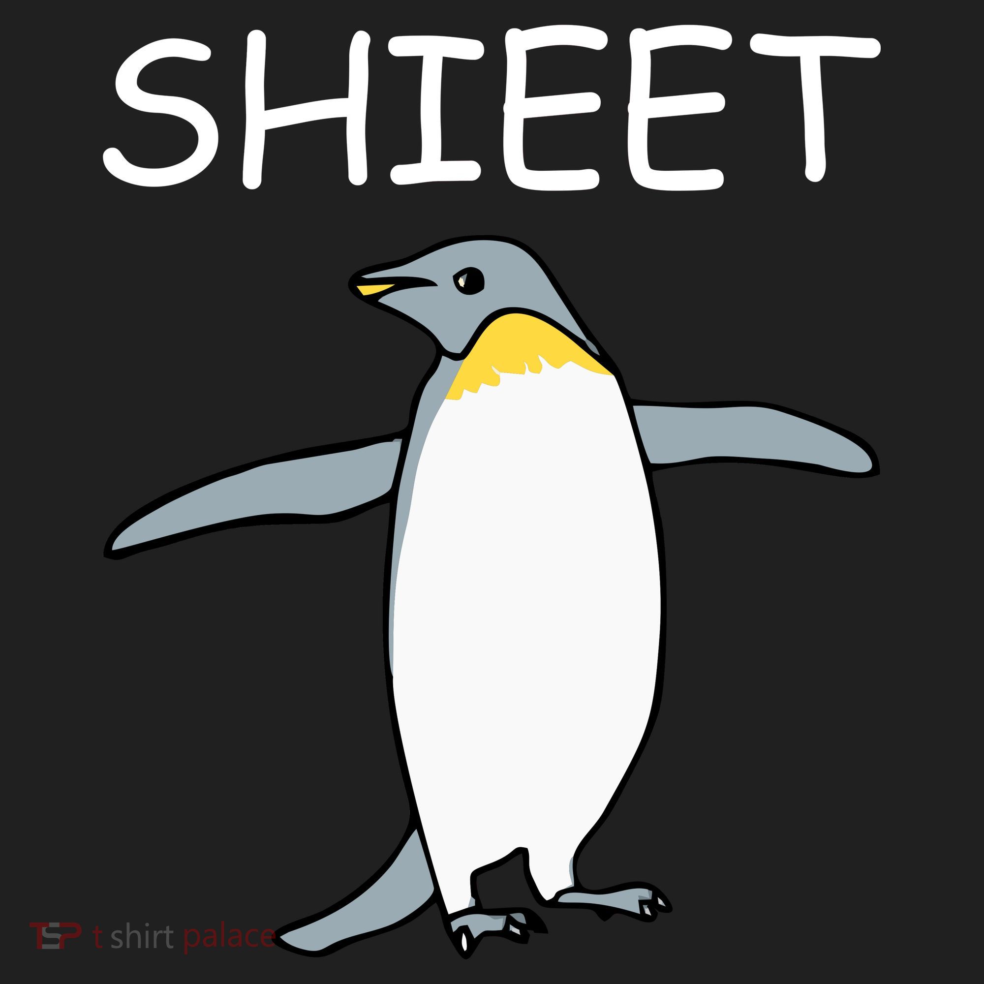 Shieet Funny Penguin Women's Sweatshirt