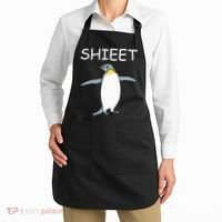 Shieet Funny Penguin Apron thumb 2