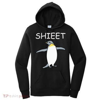 Shieet Funny Penguin Women's Hoodie