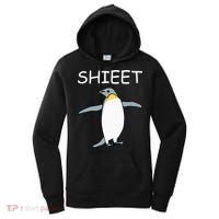 Shieet Funny Penguin Women's Hoodie thumb 0
