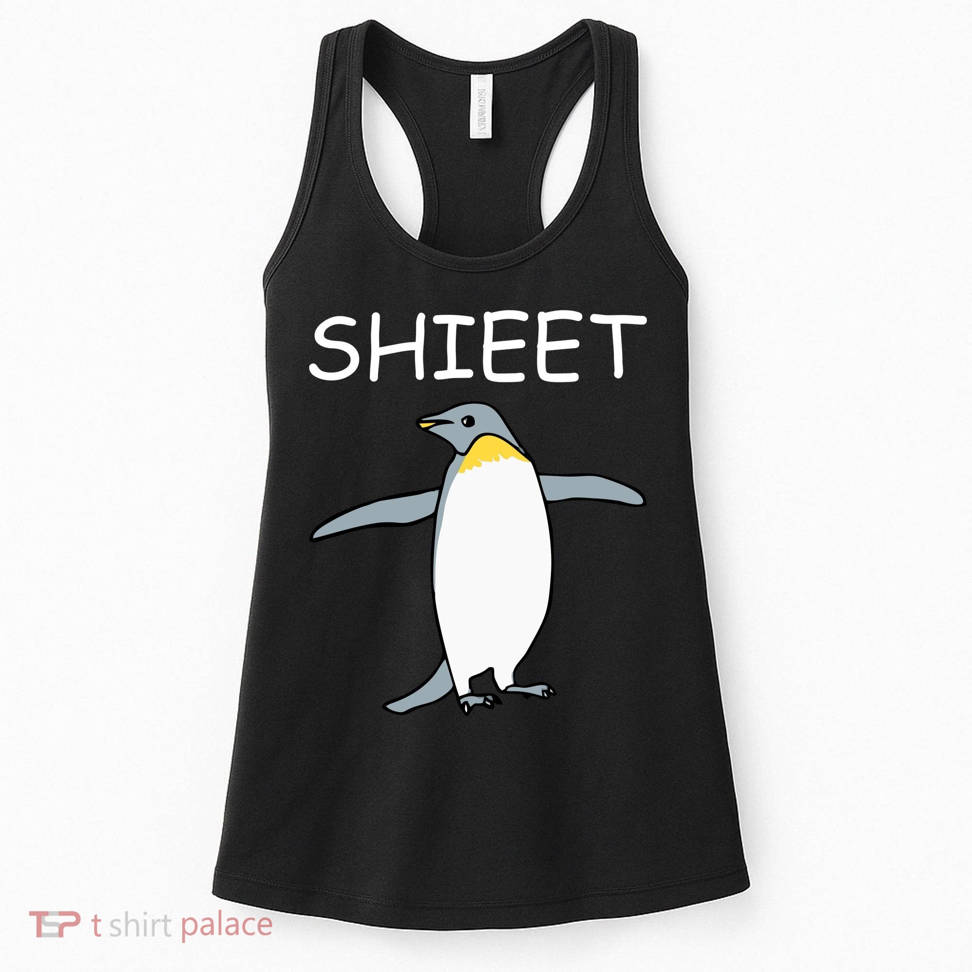Shieet Funny Penguin Women's Tank Top