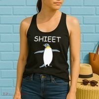 Shieet Funny Penguin Women's Tank Top thumb 2