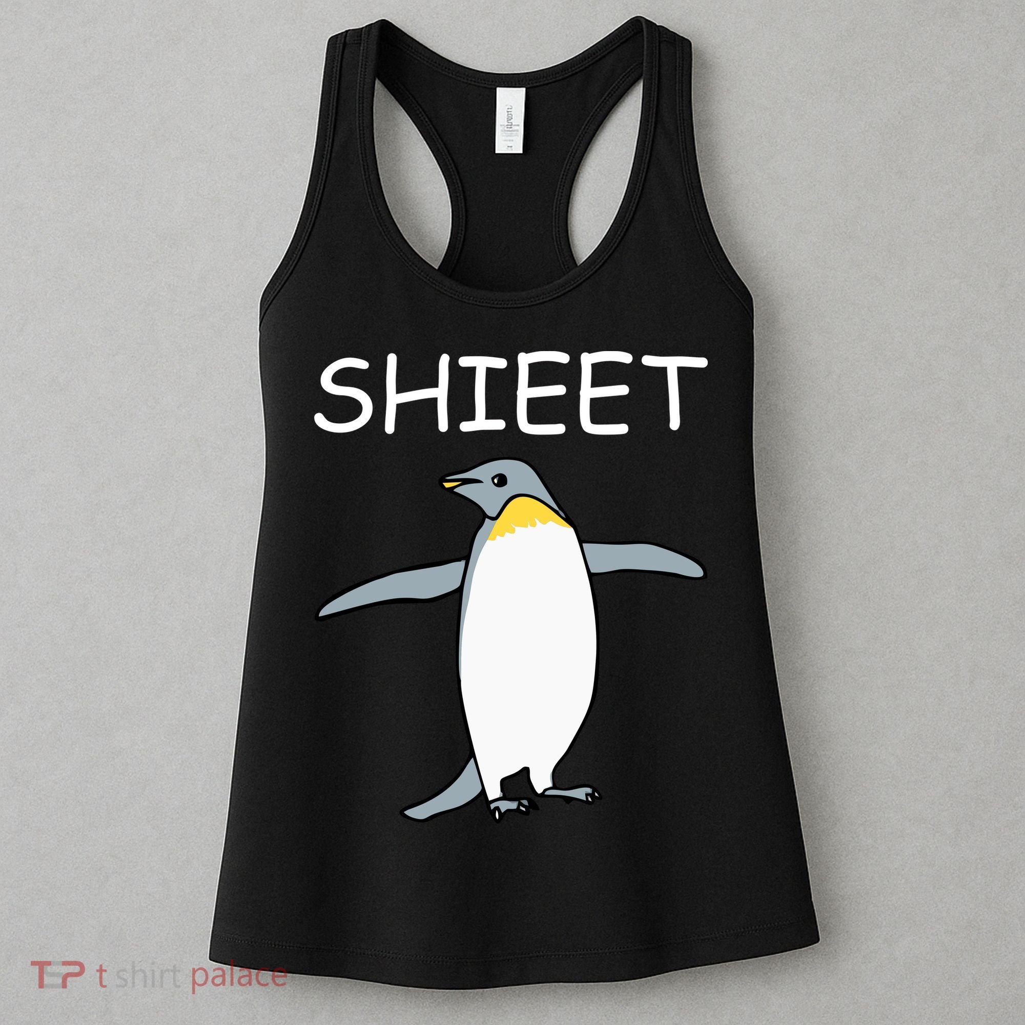 Shieet Funny Penguin Women's Tank Top