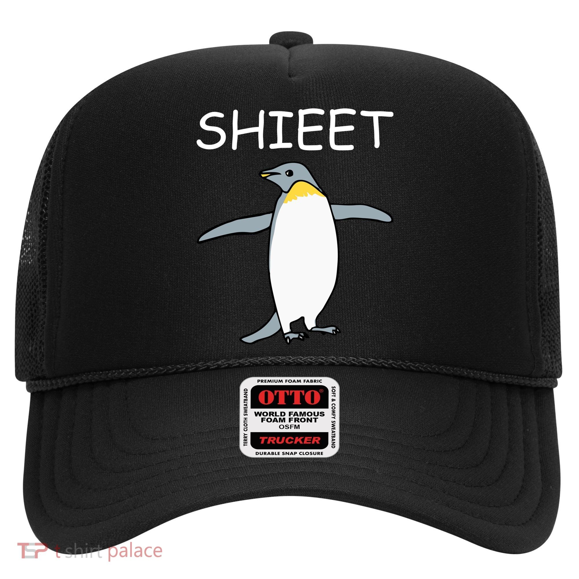 Shieet Funny Penguin Hat