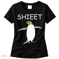 Shieet Funny Penguin Women's T-Shirt thumb 0